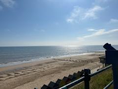 The beach at Mundesley